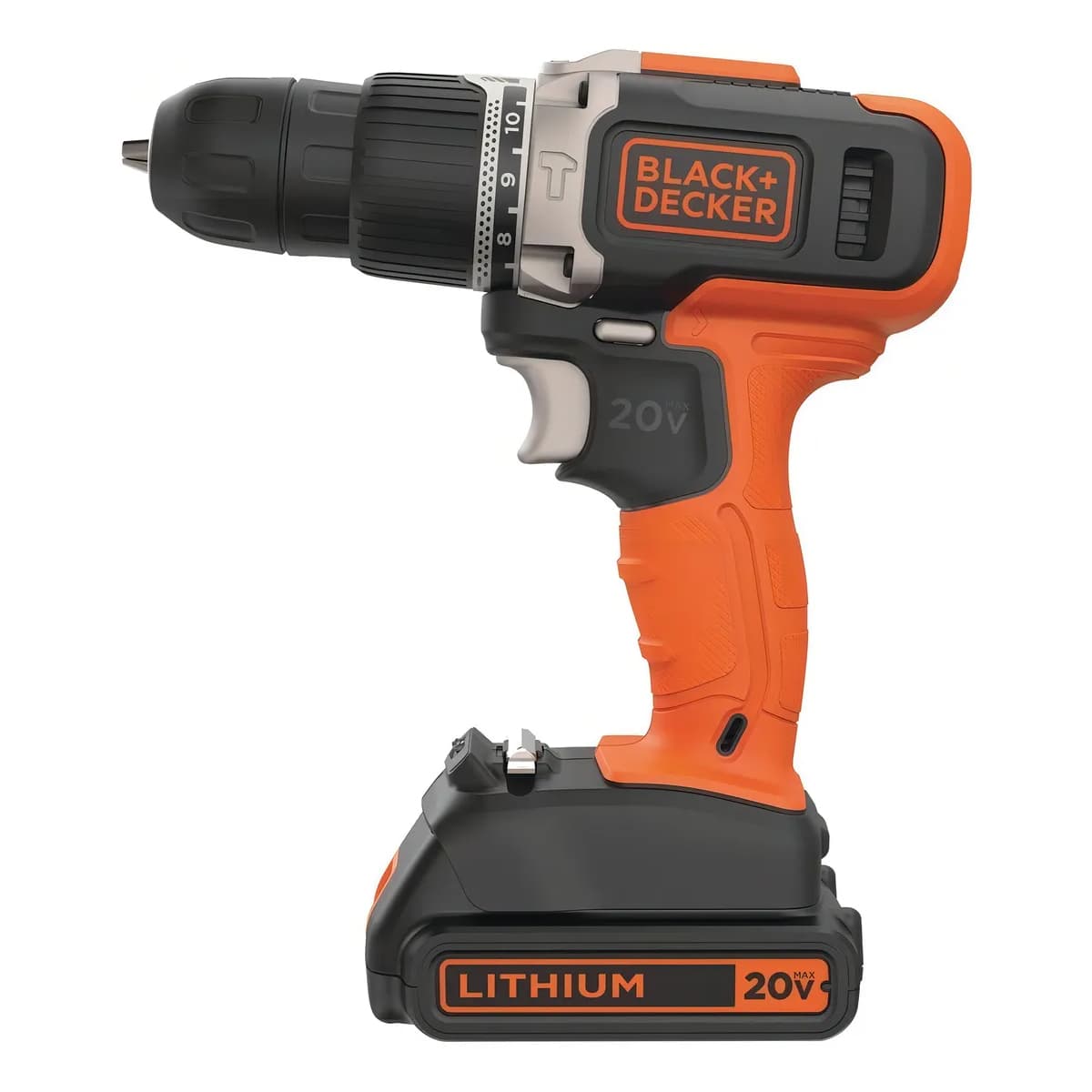 TALADRO PERCUTOR 10 MM 20V BLACK+DECKER
